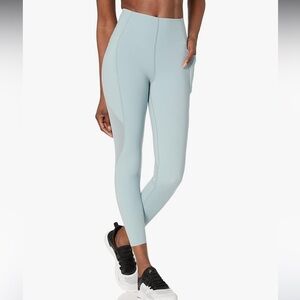 Sweaty Betty Power High Waist 7/8 Length Workout Leggings Size 8 EUC Vapour Blue